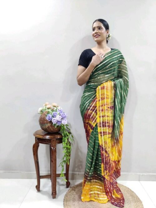 Kanchipuram Organza Sarees - Image 3