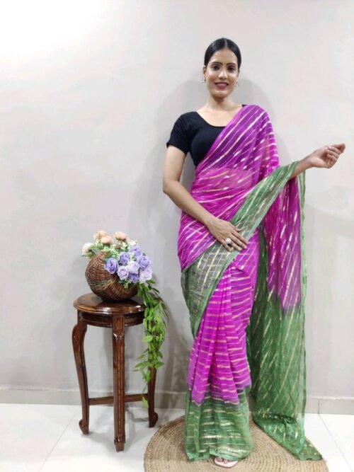 Kanchipuram Organza Sarees - Image 5