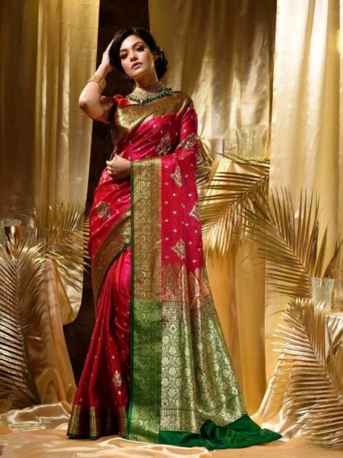 Organic Banarasi Saree - Image 3