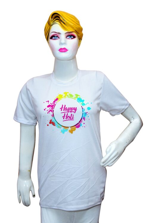 Women's holi printed t-shirt