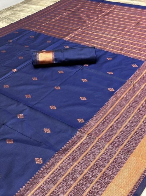 LICHI Silk Banarasi Saree for festival hit - Image 7