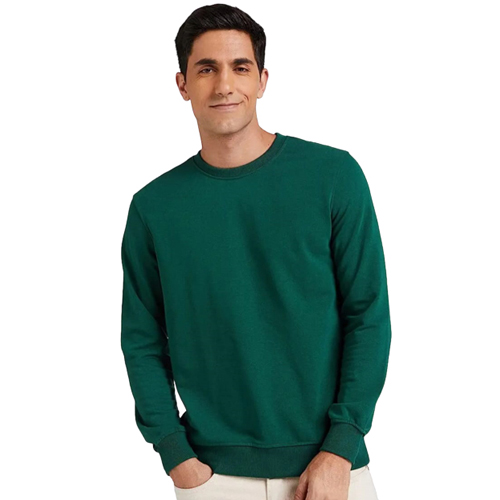 Men's solid sweatshirt