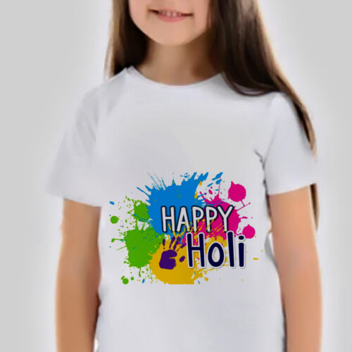 Kids holi t-shirts