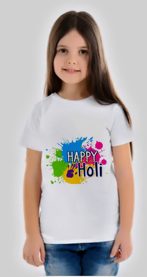 Kids holi t-shirts