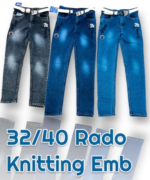 Heavy Knitting Kids Denim - Image 3