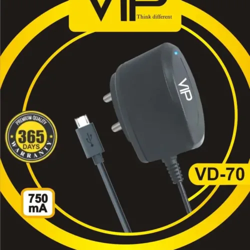 VIP VD 70 0 750 A Wall Charger Micro USB Black | VastrMitr