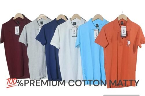 Premium Collar Matty T-Shirts - Image 3