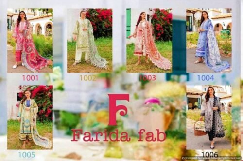 Arihant Farida Fab Vol 1 Karachi Cotton Dress Material - Image 6