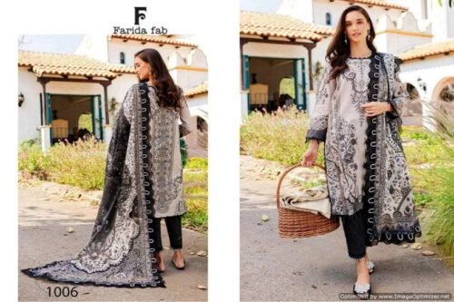 Arihant Farida Fab Vol 1 Karachi Cotton Dress Material - Image 3