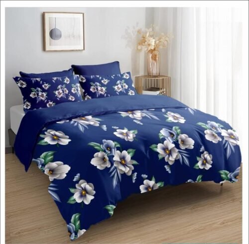 Florence Brand Double Bed Queen Size Bedsheet Set - Image 10