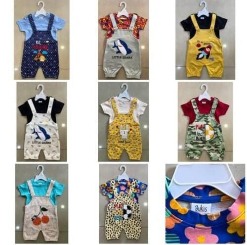 Kids' Loopnet Surplus Fabric Embroidery Prints Dress - Image 2