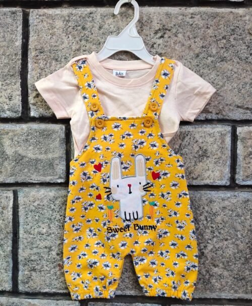 Kids' Loopnet Surplus Fabric Embroidery Prints Dress - Image 3