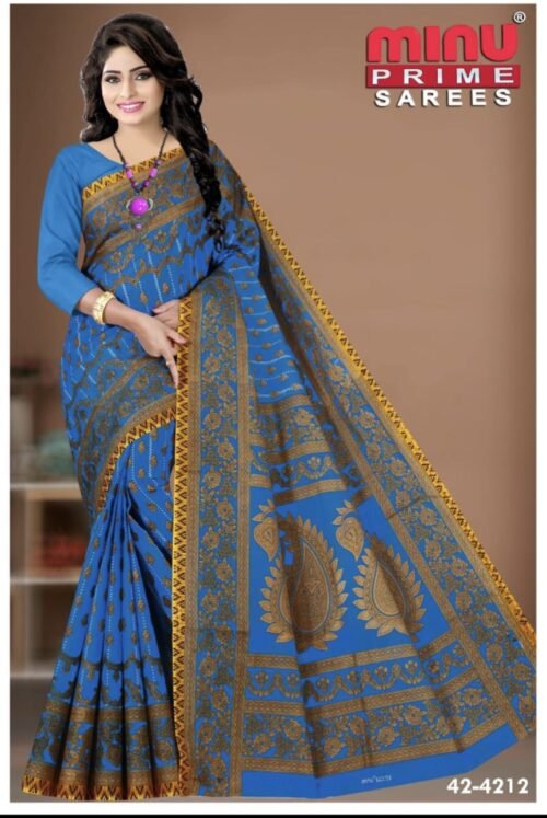 Kanji Varam Cotton Saree - Image 3