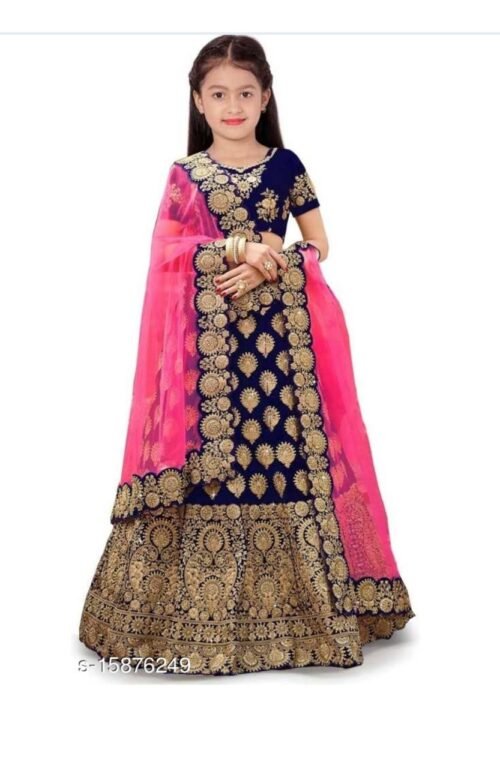 KID'S LEHENGA CHOLI 3 PIECE SETS - Image 7