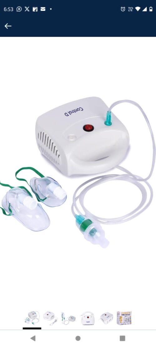 Control D Compressor Piston Nebulizer With Adult & Child Kits, - Image 5