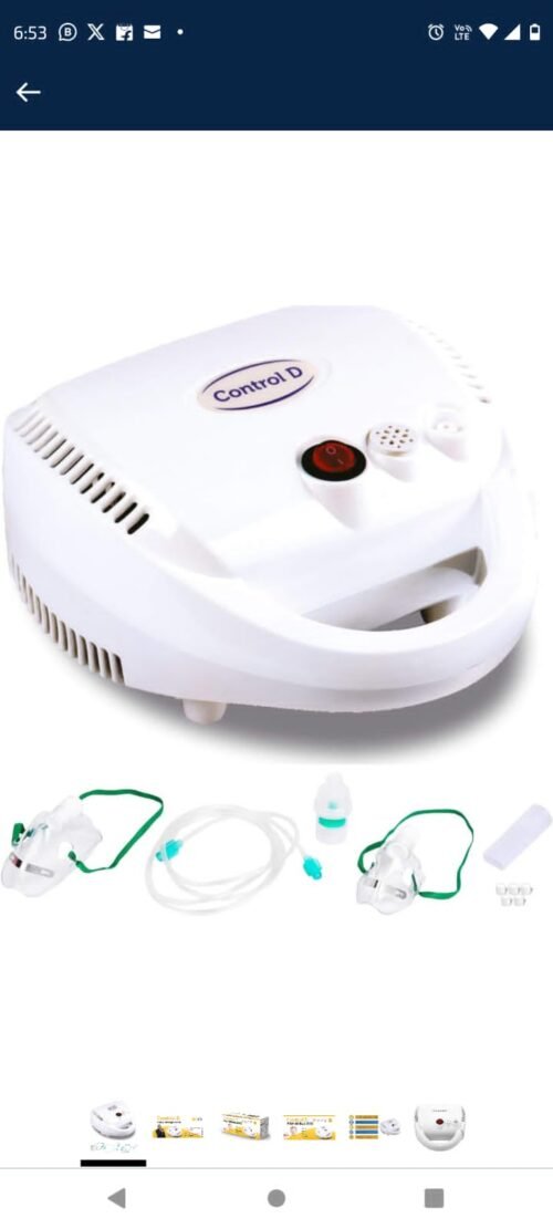 Control D Compressor Piston Nebulizer With Adult & Child Kits, - Image 6