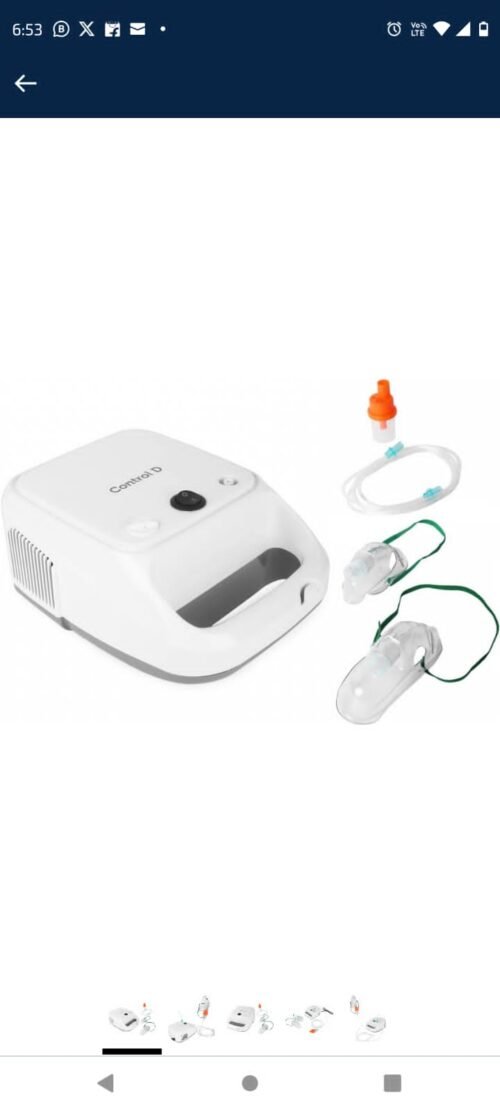 Control D Compressor Piston Nebulizer With Adult & Child Kits, - Image 3