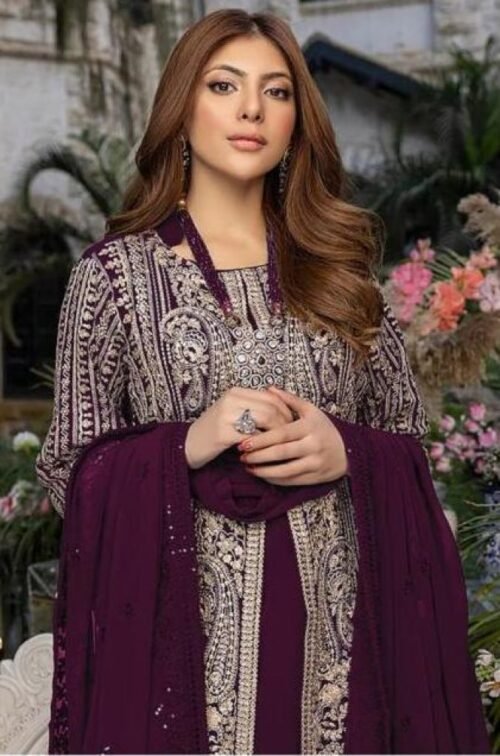 Designer Fancy Pakistani Suit - Image 2