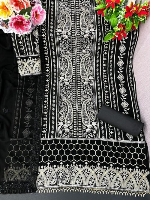 Designer Fancy Pakistani Suit - Image 2