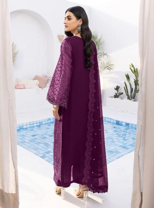 Designer Fancy Pakistani Suit - Image 2