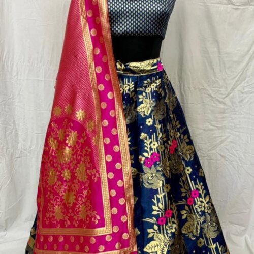 Lfh banarasi lehenga choli vol 1628597072 | vastrmitr