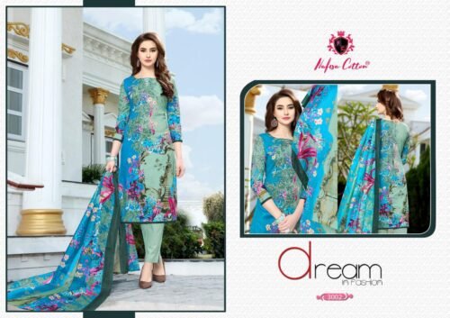 Designer Dress material , Karachi cotton Dress Material - Image 4