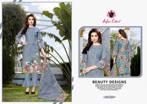 Designer Dress material , Karachi cotton Dress Material - Image 8