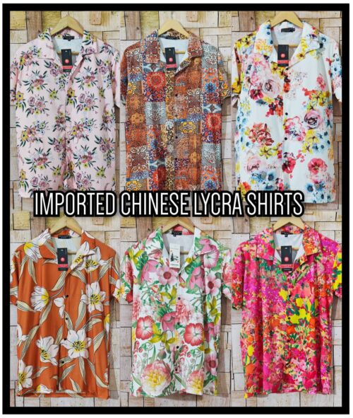 Imported chinese lycra shirts