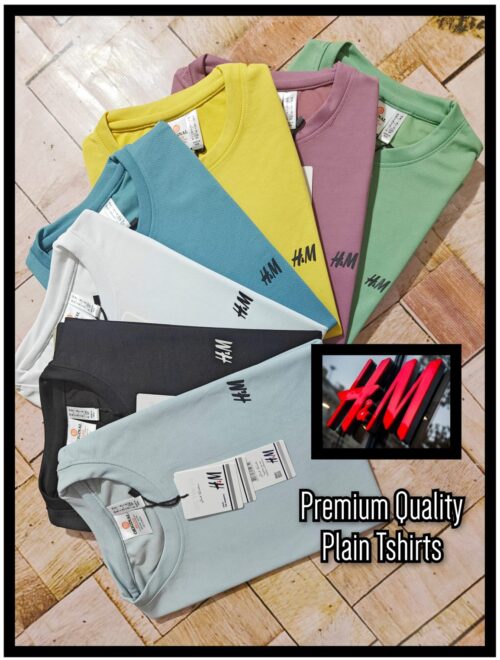 H&m plain t-shirts