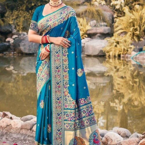 bunawat gehna new paithani silk saree wholesale market in surat 2 2024 01 10 17 46 33 | VastrMitr