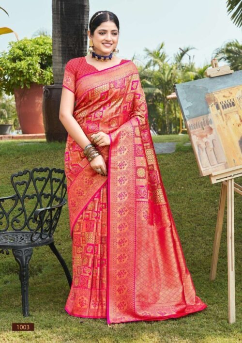 Kanjivaram Art Silk Saree - Image 6