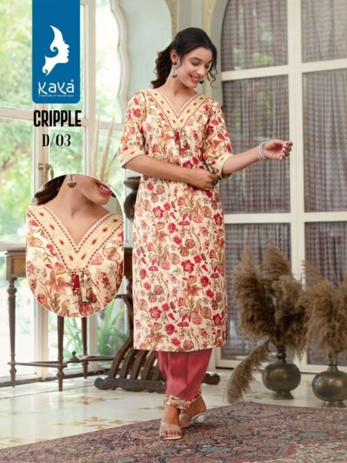 Cripple afghani chanderi modal print kurti wholesale catalog market in surat 5 2023 10 19 16 10 58 | vastrmitr