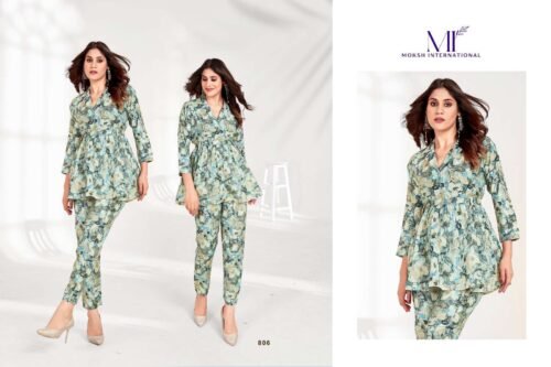 Stitched Ethnic Co-Ords Set - Image 9