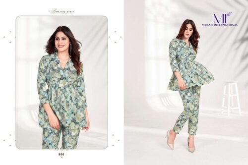 Stitched Ethnic Co-Ords Set - Image 7