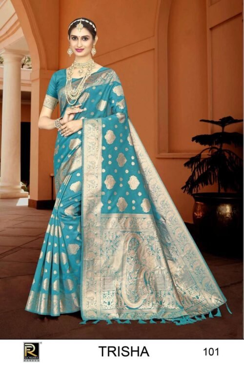 banarasi silk Saree - Image 2