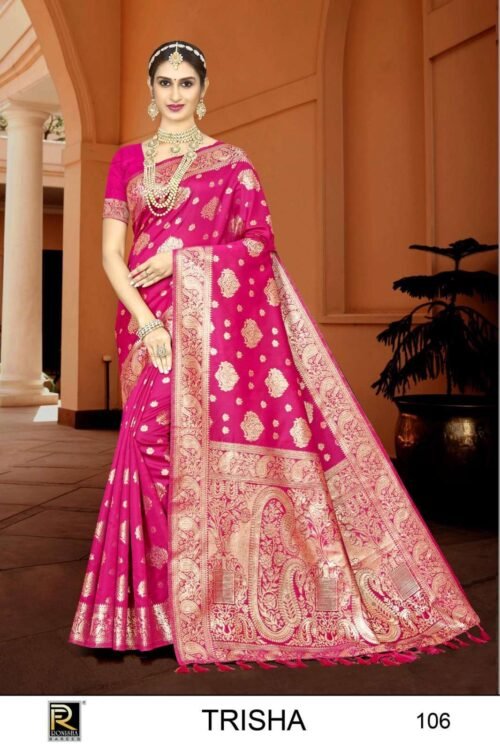 banarasi silk Saree - Image 5