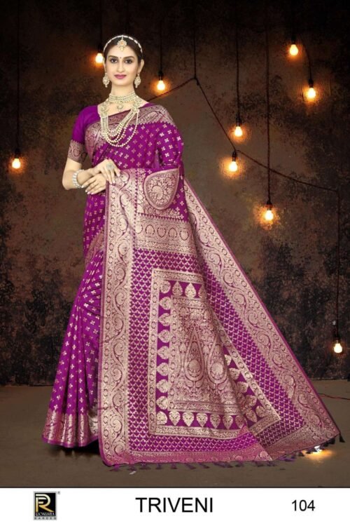 banarasi silk Saree - Image 6