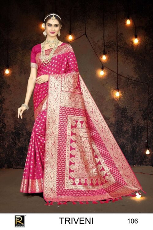 banarasi silk Saree - Image 7
