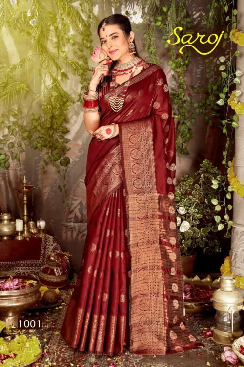 Soft silk saree Saree - Image 4