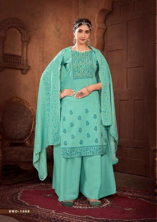 Gulmarg Pashmina Dress Material - Image 5