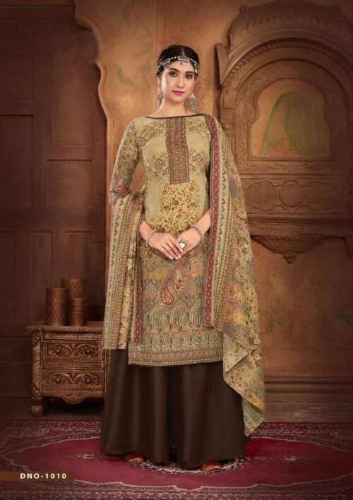 Gulmarg Pashmina Dress Material - Image 6