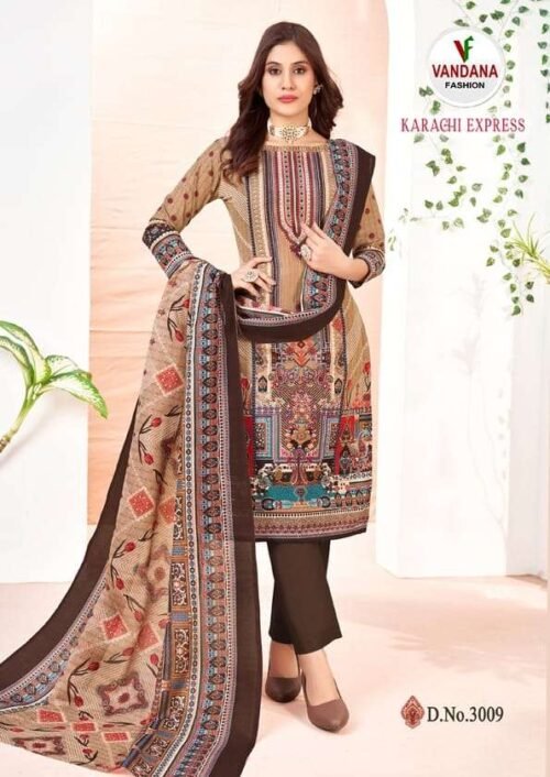 Latest Straight Cut Salwar Kameez - Image 8