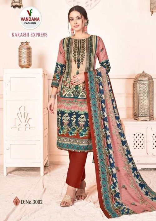 Latest Straight Cut Salwar Kameez - Image 9