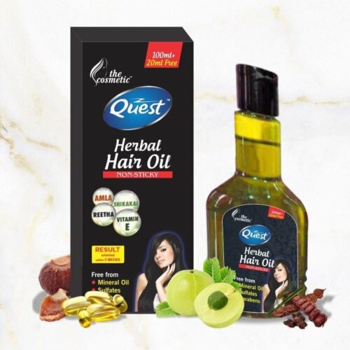 Quest herbal hair oil non-sticky