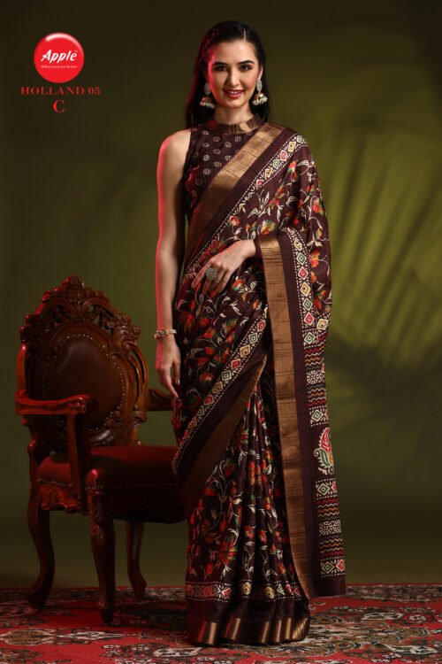 HANDLOOM SILK Saree - Image 4