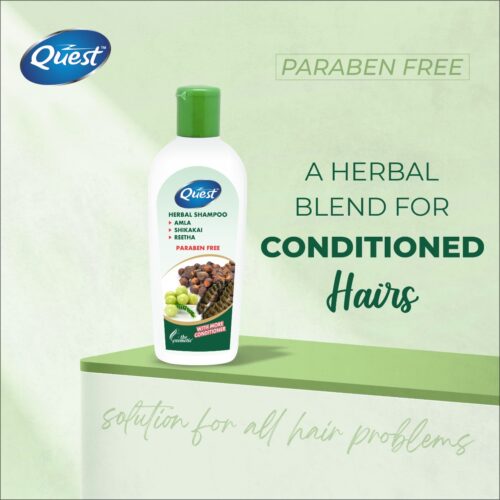 Herbal hair shampoo