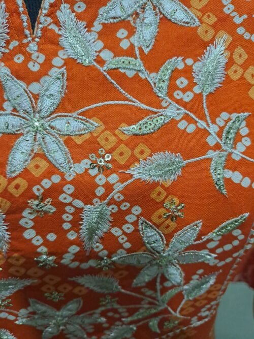 Bhandej Print Kurti - Image 5