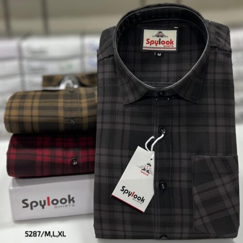 Spylook checkered shirt