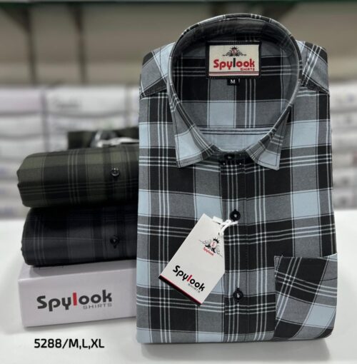 Spylook checkered shirt