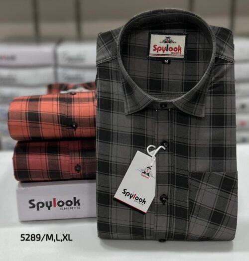 Spylook checkered shirt